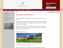 Tablet Screenshot of havelschloss.de